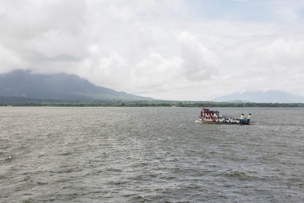 Blick auf die Vulkaninsel Ometepe